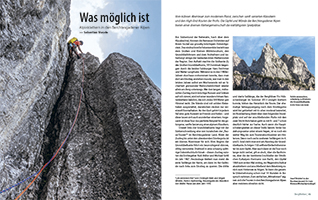 Reportage Klettern in den Berchtesgadener Alpen